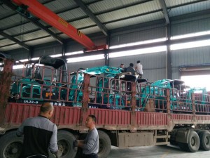 裝車完畢，準備發(fā)車